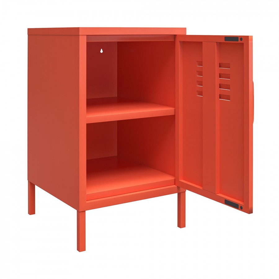 Novogratz Cache Metal Locker End Table